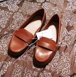 Faux Leather Moccasins